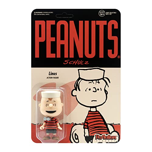 Super7 Peanuts: Camp Linus Reaction Figure #TOP19