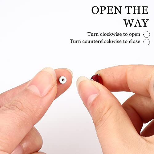 Jstyle Screw Back Stud Earrings Set 20G Surgical Steel Cubic Zirconia Cartilage Piercing Jewelry For Women Men Sensitive Ears Cz Tragus Helix Flat Back Earrings Stud January #TOP3