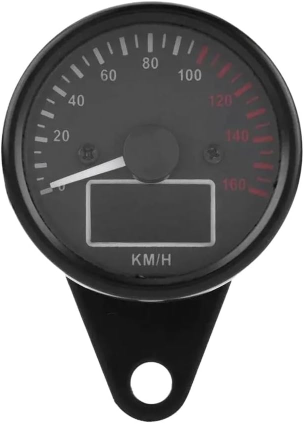 Motorcycle Odometer Gauge Motorcycle Tachometer Digital Motorcycle Tachometer Speed Gauge LED Odometer Tachometer Universal Digital Gauge