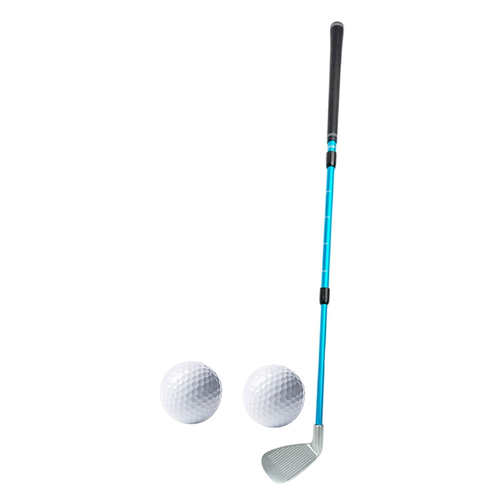 Golf Chipper Club Golf Club Extensible Telescópico Irón Varilla Ajustable de Aleación de Aluminio con Empuñadura de Goma Y Cabeza Oversize Adecuado Pa