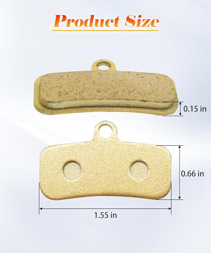 Image of 4 Pcs Front & Rear Disc Brake Pads Fits for Sur Ron Light Bee X and S,for Talaria Sting MX3 R /MX4,for Segway X160 X260 Electric Dirt Bike Replacement Parts