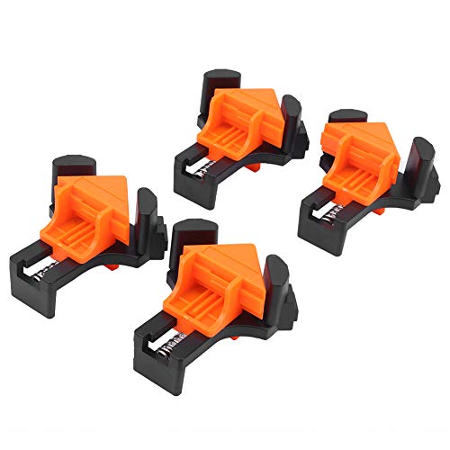 Domary 90 Degree Right Angle Multifunctional Clamp Woodworking Fixing Tool for Picture Frame Furniture Assembly