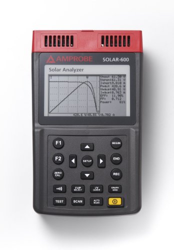 Amprobe SOLAR-600 Solar Power Analyzer: Industrial Power Meters: Amazon.com