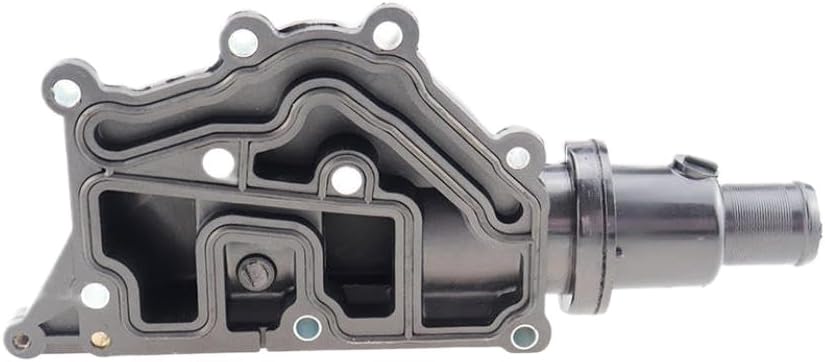 Thermostat Housing with Coolant Water Neck and Pump Outlet Compatible with Laguna II, Scenic II, Twingo II, Kangoo, Wind