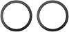 LivX Power Metal Magsafe Ring Ring 2-Pack Black Compatible with iPhone 8 and Above Model