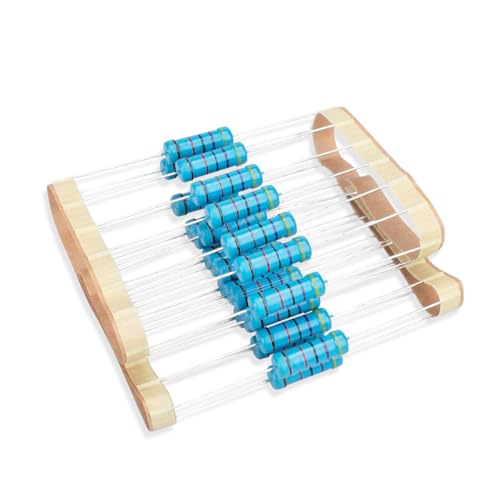 Innfeeltech 25 Pcs 3W 1% Tolerance 47K Ohm Metal Film Resistor Resistance for DIY Project and Experiments