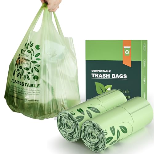 AYOTEE 1.3 Gallon Compostable Trash Bags, Small Biodegradable Compost Bags_desvips.com
