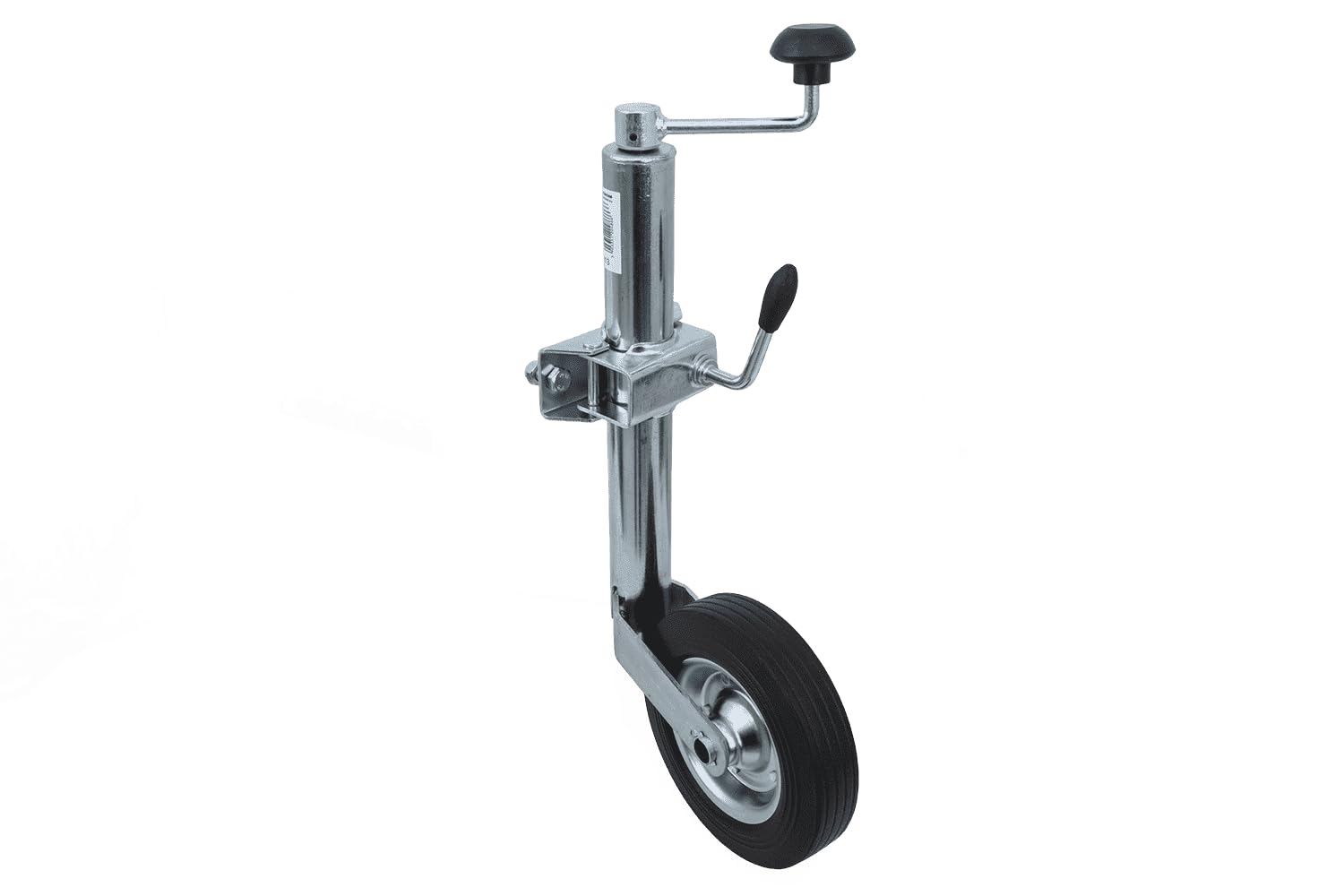 Roue jockey avec collier Unitrailer pour remorque 150 kg LB 48 mm