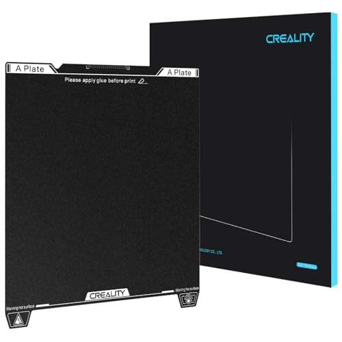 Creality Official K1 SE/K1C Build Plate 235x235mm Epoxy Resin Surface Magnetic Flexible Spring Steel Bed Plate for K1/Ender 3/3 V2/3 V3/3 V3 KE/3 V3 SE (Without Magnetic Base)