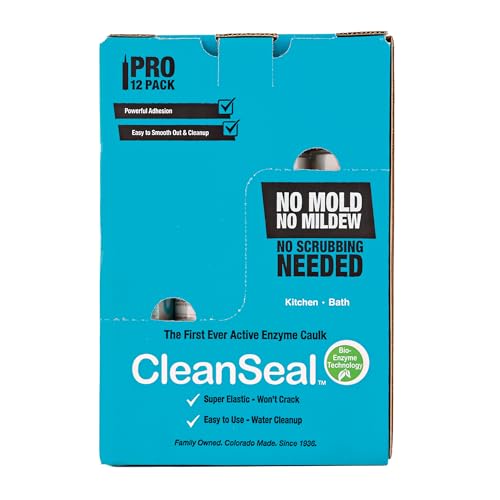 12-Pack de 10.5 Oz Sashco CleanSeal Masilla Blanca miniatura 2