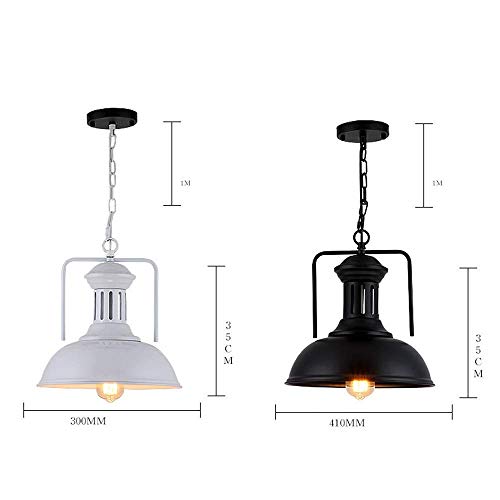 Lámpara de Techo industrial negra ideal para cocina y loft 2