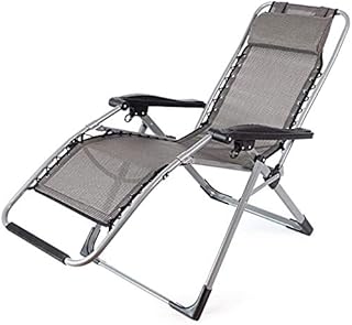 折りたたみ式ラウンジチェア キャンプ ガーデン デッキチェア ポータブル 通気性 サンラウンジャー パティオ ガーデン ビーチ プール 屋外 軽量 リクライニングチェア - ブラック ブラウン