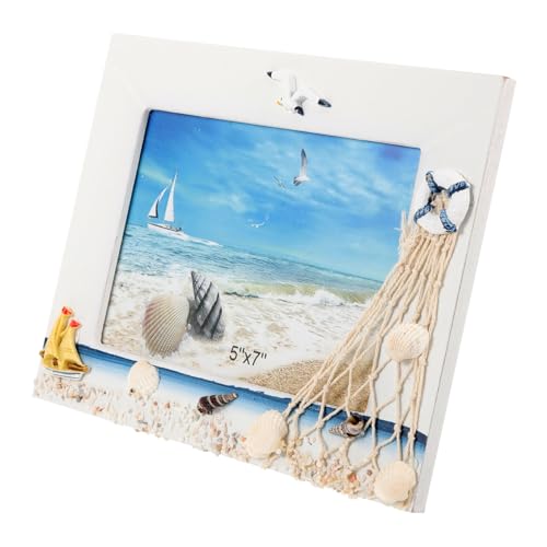 AOKWAWALIY Kreativer Hölzerner Bilderrahmen 9.45X7.48 Zoll Fotohalter Tischdekoration Für Wohnzimmer Schreibtisch Elegante Holzrahmen