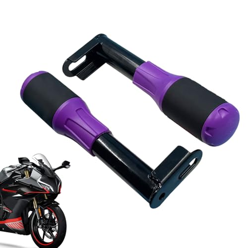 Barre anti-chute pour moto : lot de 2 tiges de protection robustes pour voyage