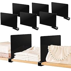 Acrylic Shelf Dividers
