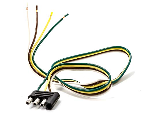 EAZ LIFT 24\" Long 4-Way Wishbone Trailer Harness Male Plug (64841)