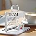 Inspirational Team Gift for Coworkers Colleagues Employees, Teamwork Gifts Team Together Everyone Achieves More Acrylic Puzzle Piece Plaque Office Decor