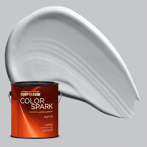Image of Rust-Oleum Color Spark Interior Paint and Primer in One, Matte, Ashwood, 1 Gallon