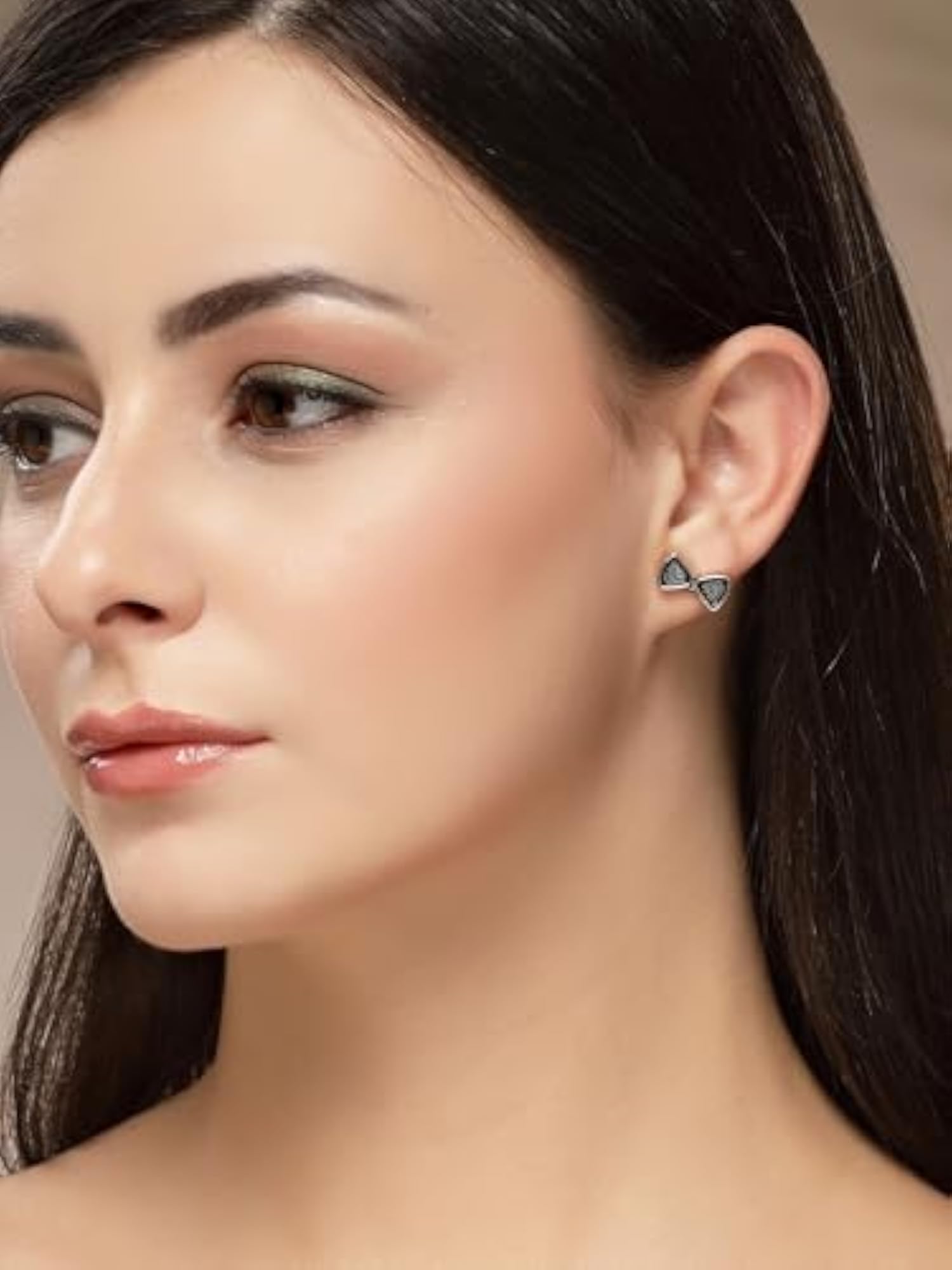 Set of 12 Gold-Plated Design Stud Earrings
