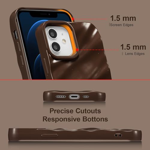 Coque iPhone 11 antichoc silicone souple forme de vague