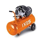 kaeser kompressoren ag wiki Leistungsstarker 3,0 PS Motor IXES Druckluft Kompressor IX-AC120TZ I 100 Liter Kessel  10bar Arbeitsdruck  3PS - 2,2 kW Leistung  412 l/m Ansaugleistung  ölgeschmierter Doppelzylinder Luftkompressor