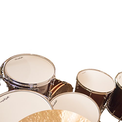 Sawtooth Command Series 6-Piece Drum Set Shell Pack With 24" Bass Drum, Red Streak #TOP4