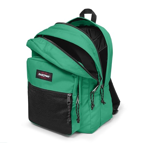 Image of EASTPAK Pinnacle - 38L Everyday Backpack with Dual Compartments, Organizer Front Pocket, Padded Back Panel & Shoulder Straps, Shamrock Green