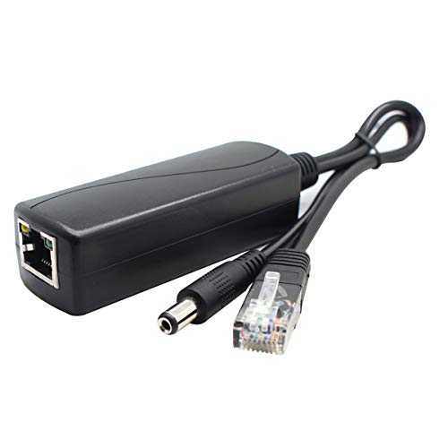 ANVISION Gigabit PoE Splitter, adaptador Ethernet 48V a 12V 2A para cámara de seguridad, AP, Voip y más, modelo AV-PS12-G miniatura 4