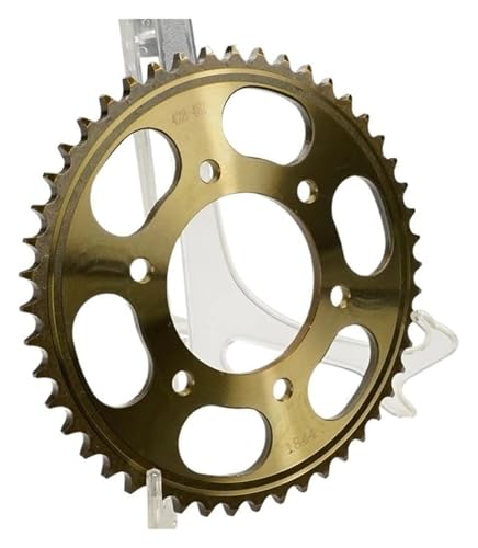 Pignon arrière de moto 428 résistant 48 dents pour transmission par chaîne de MT125 et YZFR125