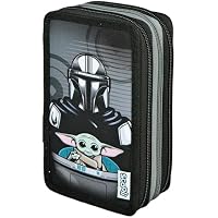 Scooli - Tripledecker Star Wars - Estuche Escolar con bolígrafos