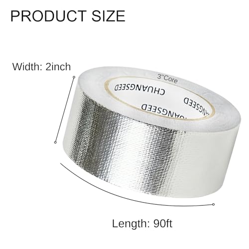 Cinta autoadhesiva de aluminio para proteger el cableado del coche frente al calor 3