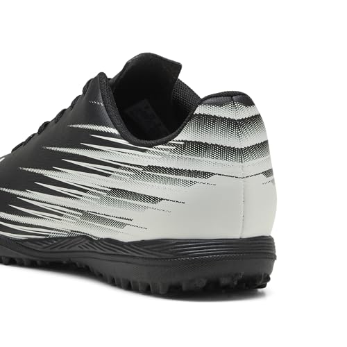 PUMA Puma Men's ATTACANTO Turf Trainer Soccer Cleat, Puma Black-Puma White, 10