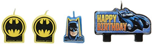 Batman Birthday Candle Set