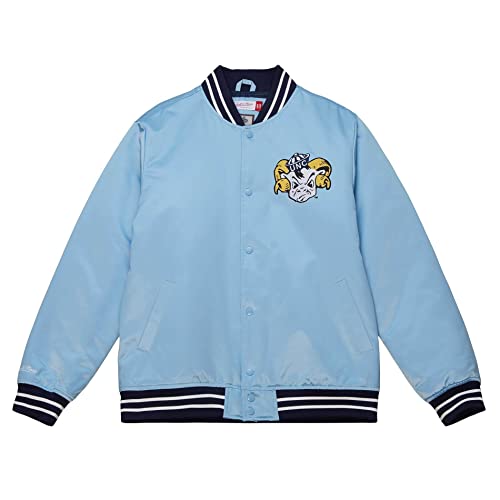 Mitchell & Ness NCAA Heavyweight Satin Jacket - University of North Carolina, XL Cover