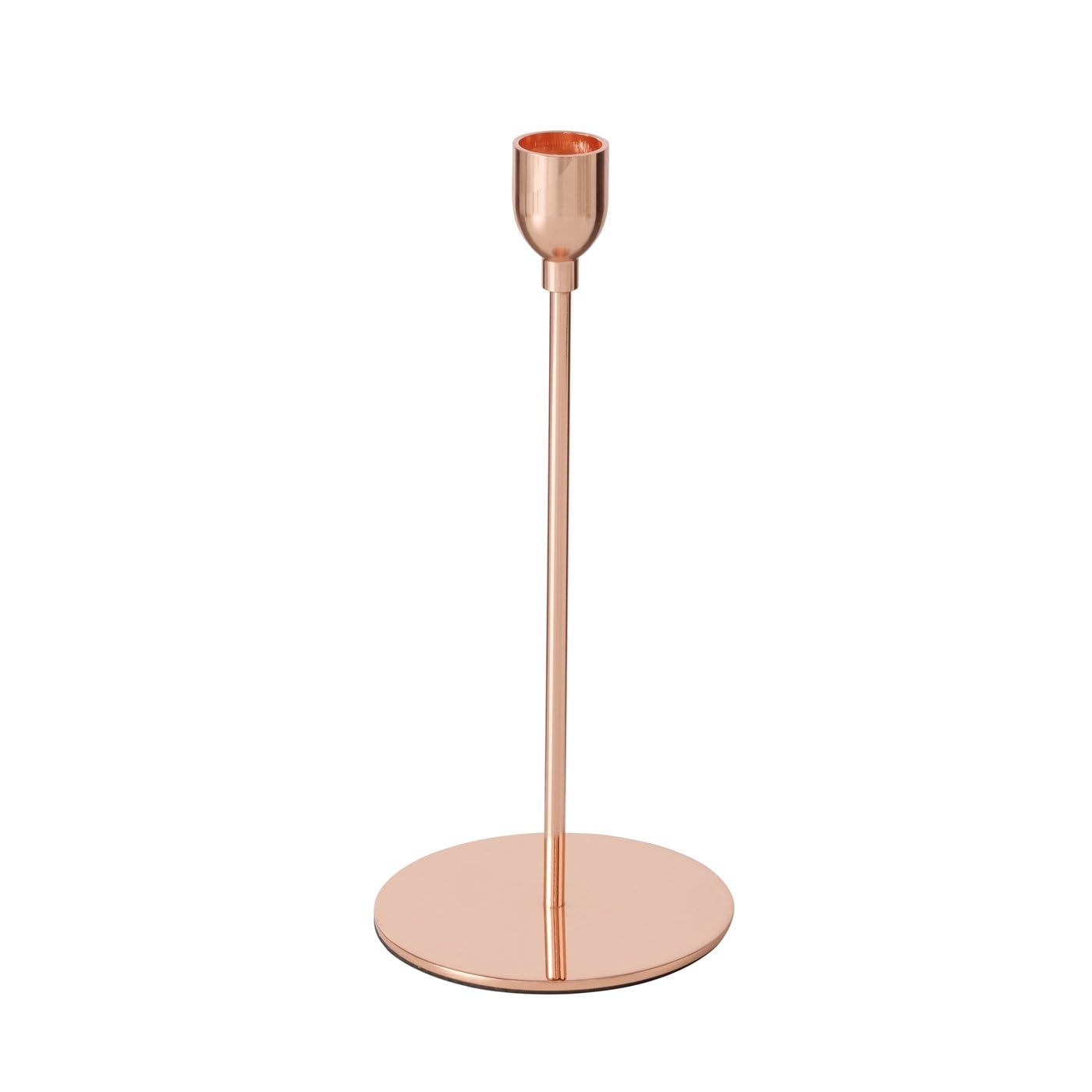 Kerzenständer Set Elegance, 3-teilig, Roségold, 23/27,5/32,5 cm, Metall