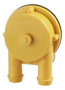 kwb Mini-Pumpe P61 Bohrmaschinen-Pumpe 1500 l/h, selbstansaugend, Schlauch-Anschluss 1/2'', z. Befestigung von 44593 Zoll-Schlauch mit Schlauch-Schellen, Made in Germany