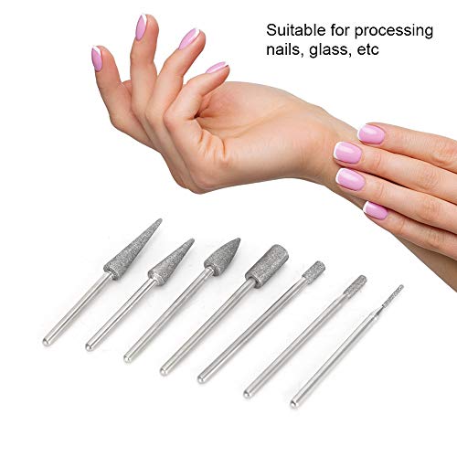 Set de brocas para taladro de uñas manicure eléctrico miniatura 4