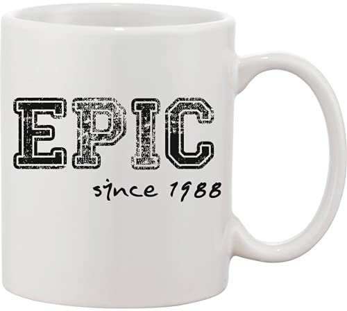 Epic From 1988 - Taza de cerámica con diseño de cumpleaños