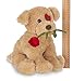 Bearington Conner Cuddlesmore The Valentine's Stuffed Animal, 11 Inch Stuffed Animal Dog, Ideal for Valentine's Day Gifts