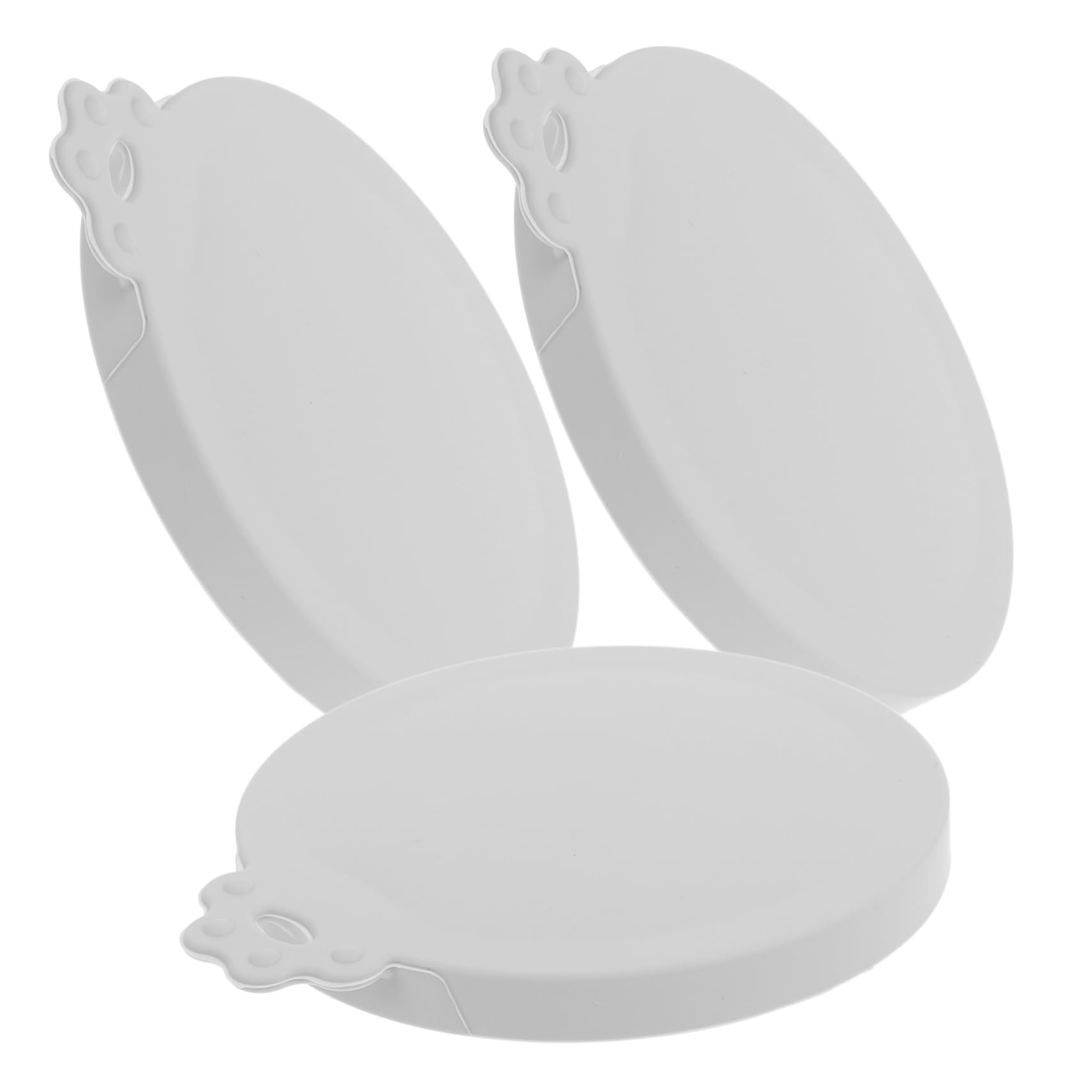 Garneck 3pcs Reusable Silicone Lids for Canned Dog Food Airtight Food Covers Versatile Stretch Lids for Cans and Bottles and