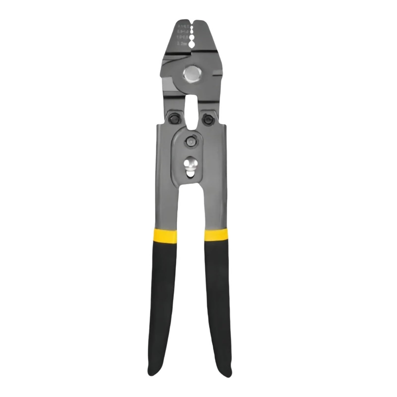 Qxbfndc Silver Pliers Crimping Tool Wire Rope Crimping Tool - Swager And Crimper For Fishing Lines And Aluminum Crimping Loop Sleeves Up To 2.2Mm Pliers(Silver Pliers)