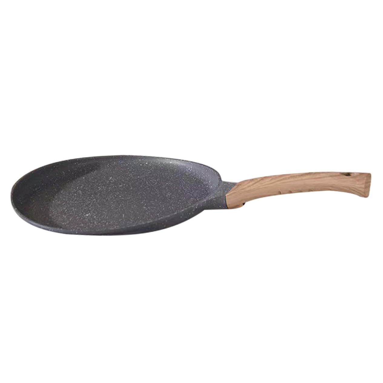 Poêle à crêpes plate en aluminium antiadhésif pour une cuisine saine
