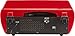 Crosley CR6047A-RE Powel 7-in-1 Bluetooth in/Out Vinyl Record Player with AM/FM Radio, CD Player, and Aux-in, Red