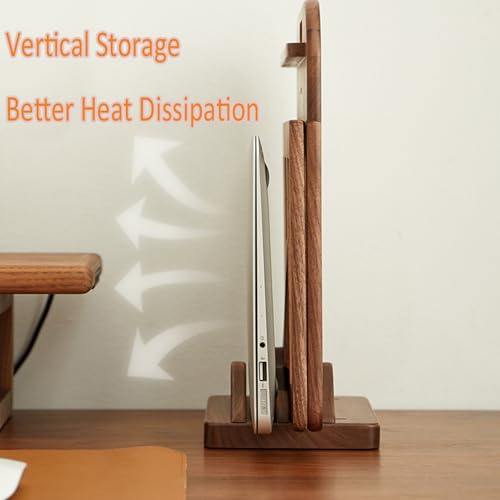 Soporte de Madera para Portátil Ajustable con Ventilación miniatura 7