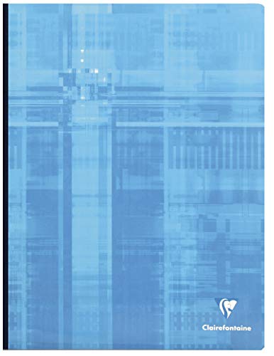 Cahier Clairefontaine dos toilé 24x32 avec papier blanc 90g ultra résistant