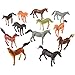 US Toy Mini Horses Action Figure (1 Dozen)