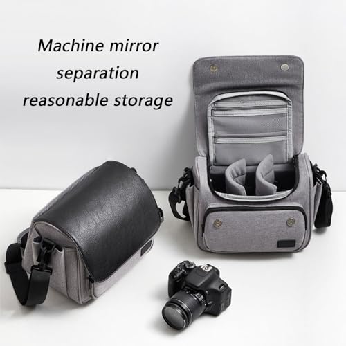 Bolsa de hombro ligera para fotografía al aire libre con múltiples bolsillos organizadores 2