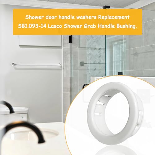 Bagues de poignée de douche SB1.093-14 haute précision pour tringle Lasco - 6