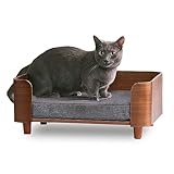 アイリスオーヤマ 猫 ベッド 犬 ベッド プライウッド スクエアペットベッド インテリア PW-SPB49 ウォールナット