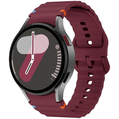 Silicone Sport Band for Samsung Galaxy Watch 7 6 5 4 FE/6&4 Classic/5 Pro